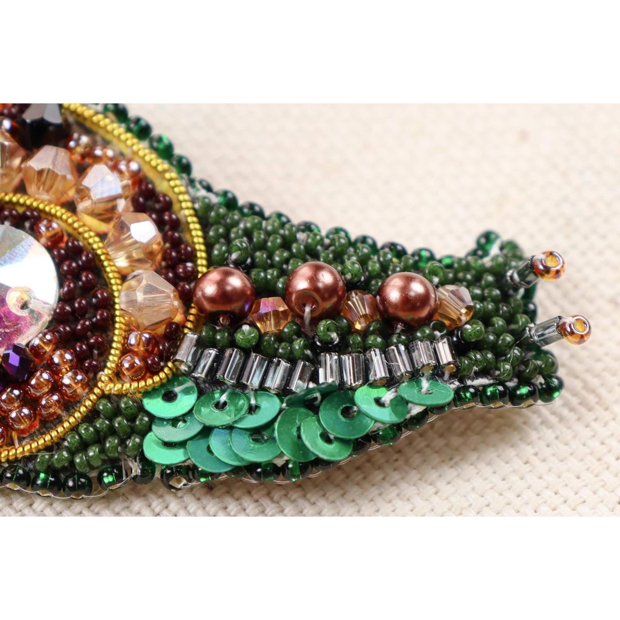 Abris Art Emerald Snail Decoration Kit